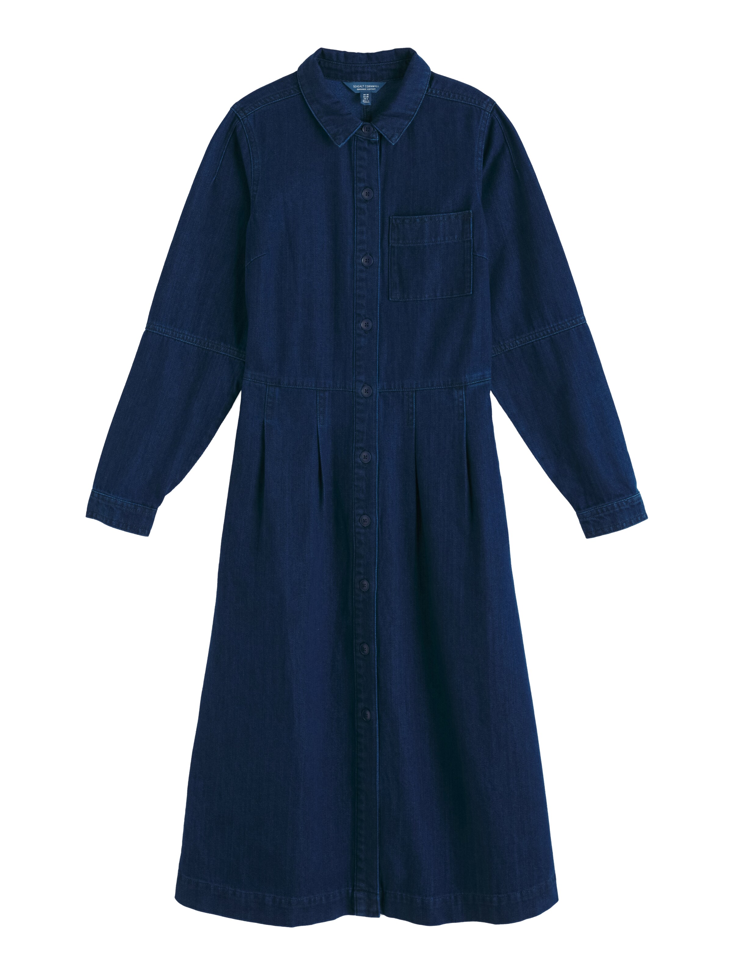 Seasalt Cornwall Blusekjole 'Outlines' i blå: forside