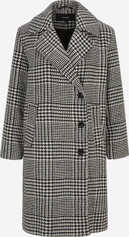 Vero Moda Petite Between-Seasons Coat 'HANNA' in Black: front