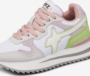 W6YZ Sneakers 'TALLY-J.' in Wit: voorkant