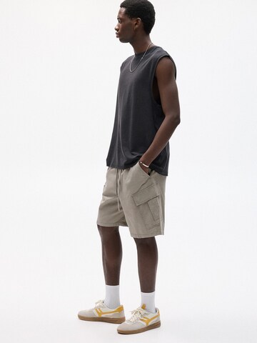 Loosefit Pantalon cargo Pull&Bear en gris