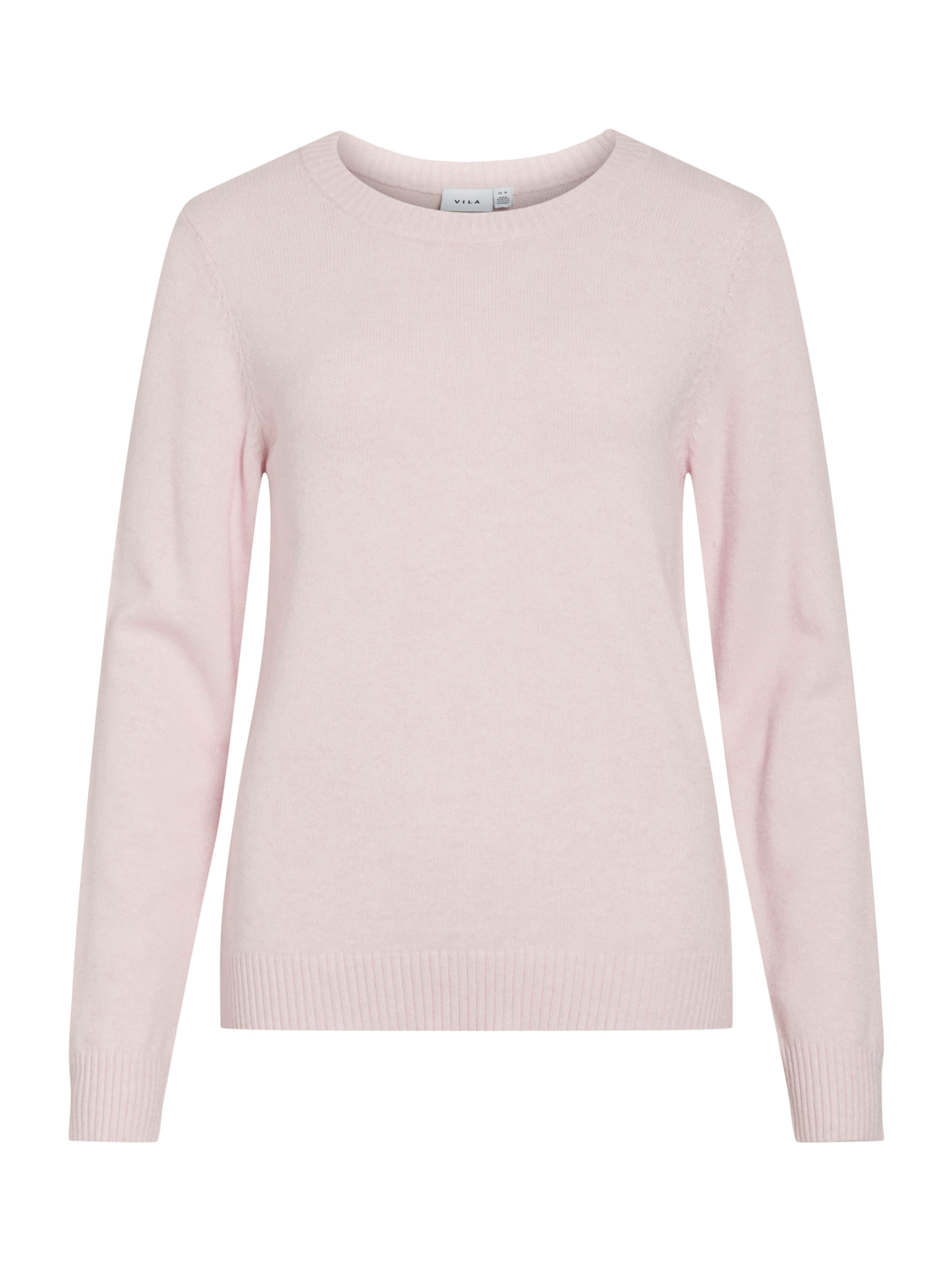VILA Pulover 'VIRIL' | roza barva: sprednja stran