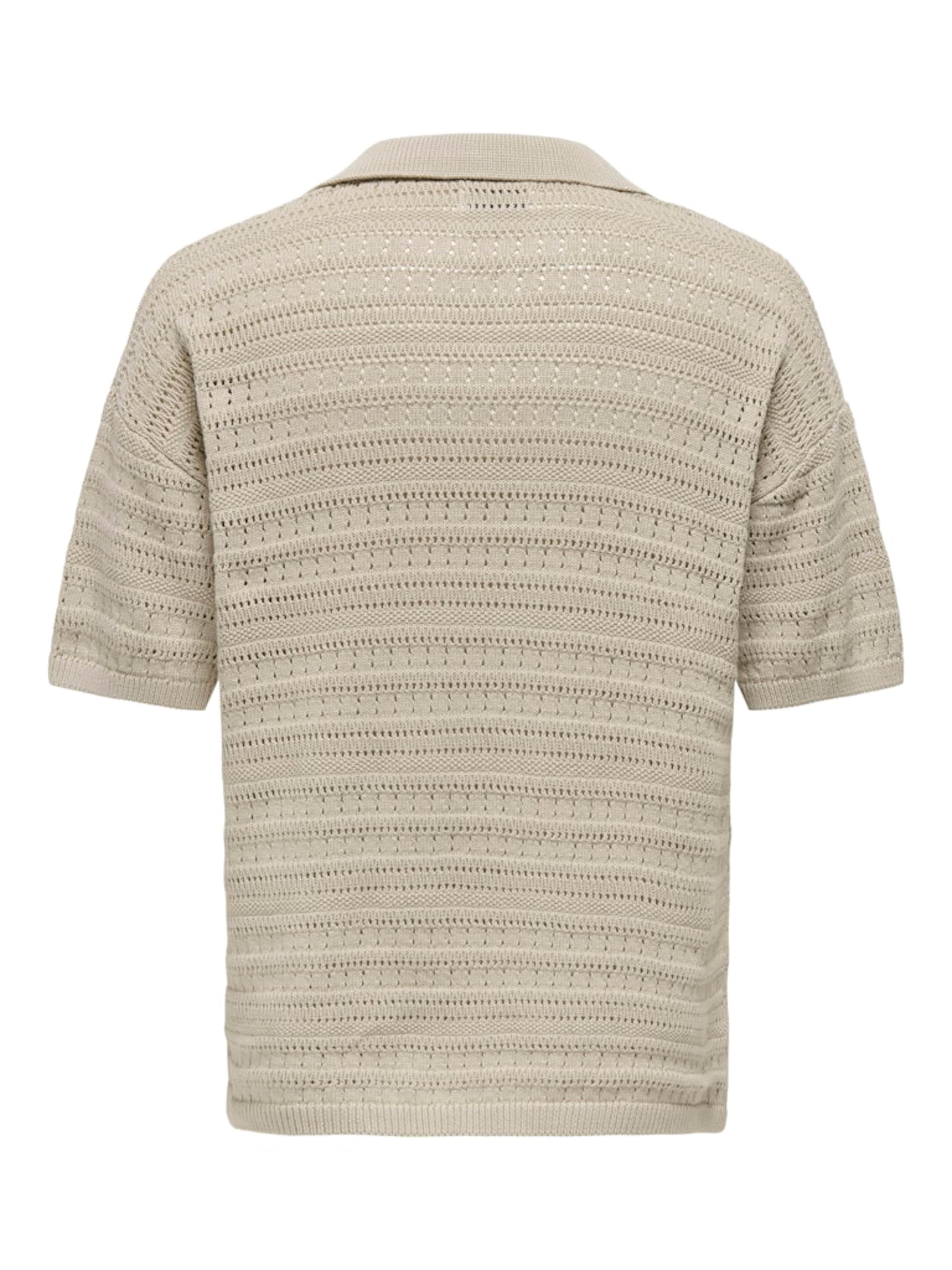 Only & Sons Sweater 'ONSGRAYSON' in Beige