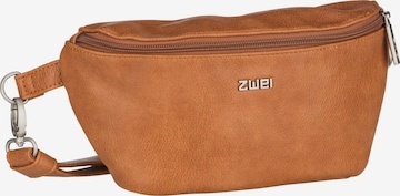 ZWEI Fanny Pack 'Mademoiselle' in Brown: front