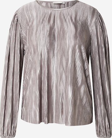 Camicia da donna 'CARLAZO' di ONLY Carmakoma in argento: frontale