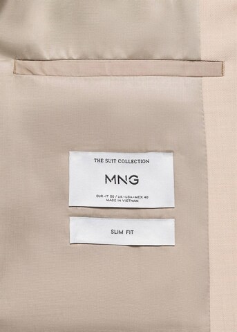 MANGO MAN Regular fit Suit Jacket 'Milan' in Beige