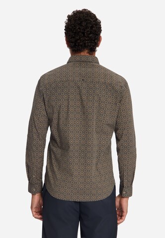No Excess Regular fit Overhemd in Bruin