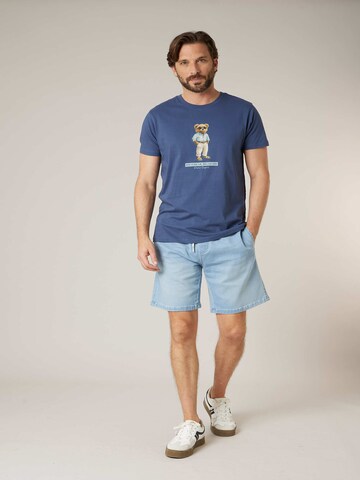 T-Shirt 'RICHBEAR' Deeluxe en violet