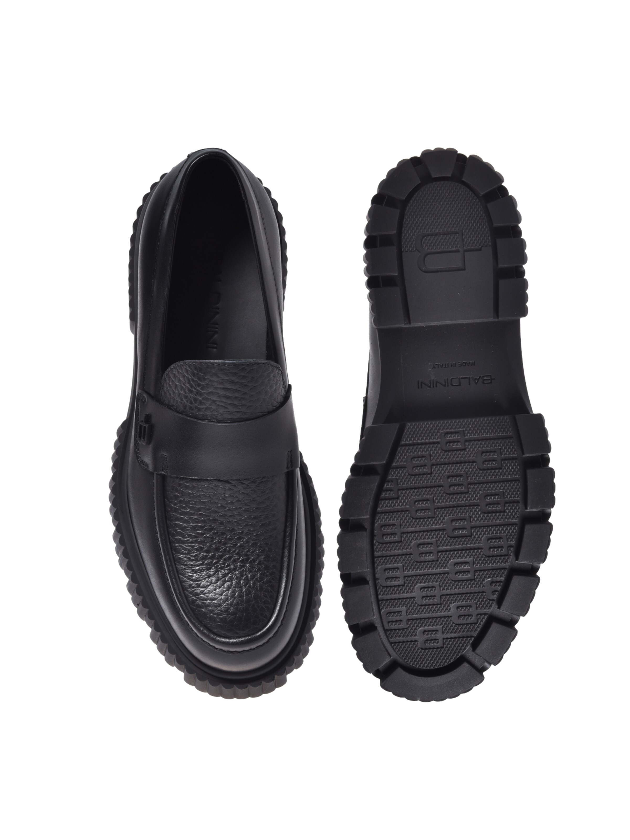 BALDININI Mocassins in Zwart