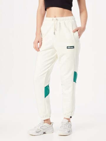 ELLESSE - Tapered Pantalón 'Joinne' en blanco: frente