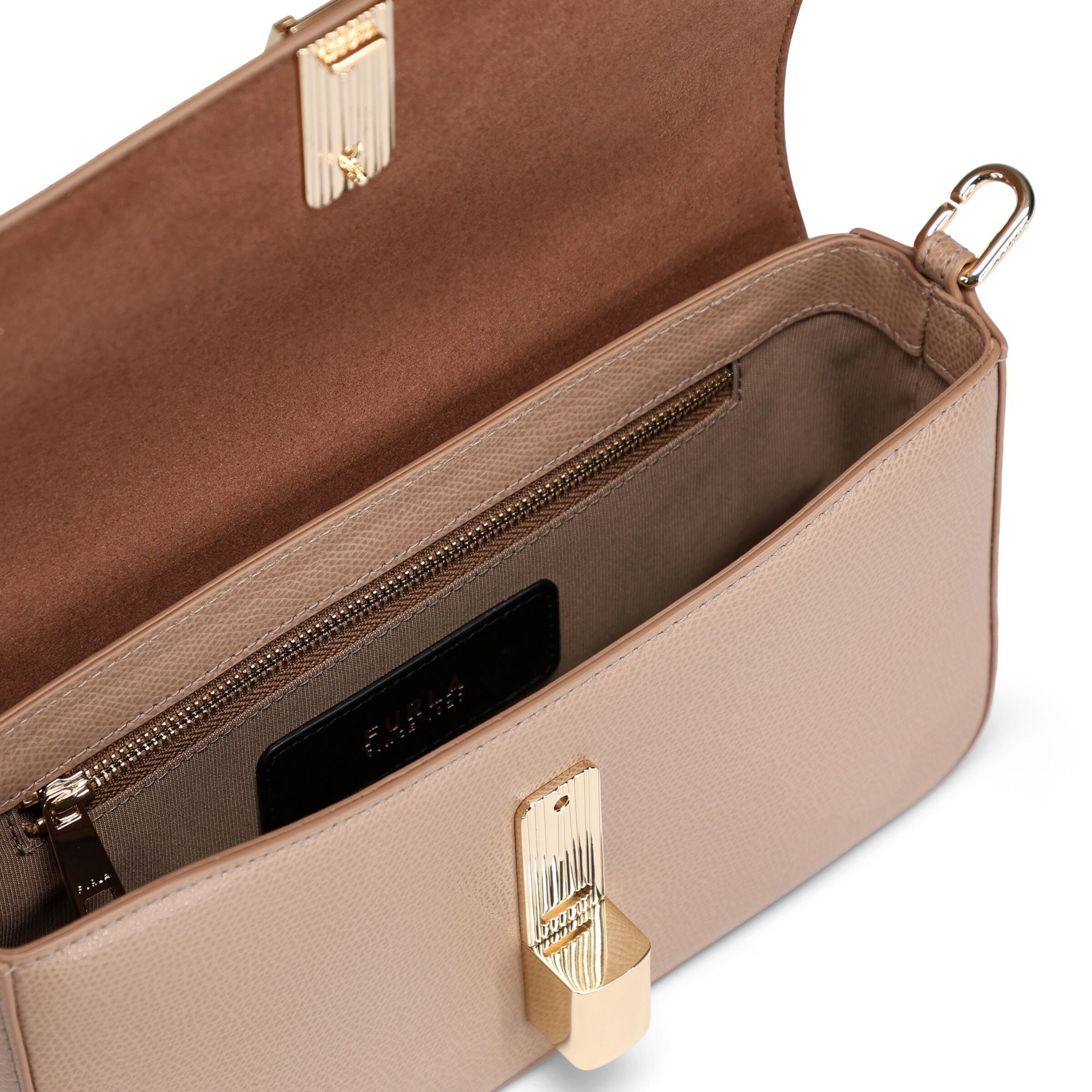 FURLA Crossbody Bag 'Iride' in Grey