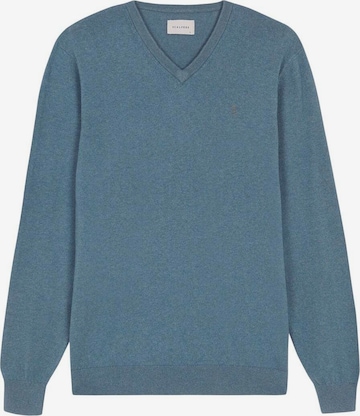 Scalpers Пуловер в синьо: отпред
