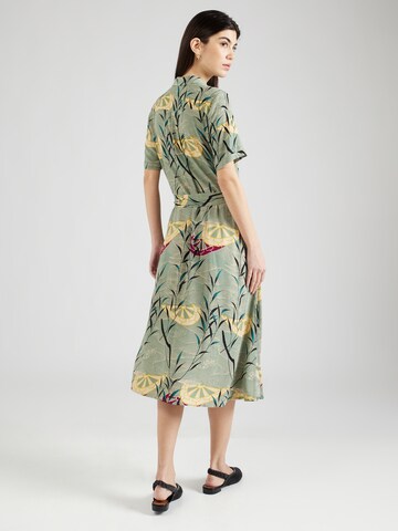 King Louie Shirt Dress 'Olive' in Green