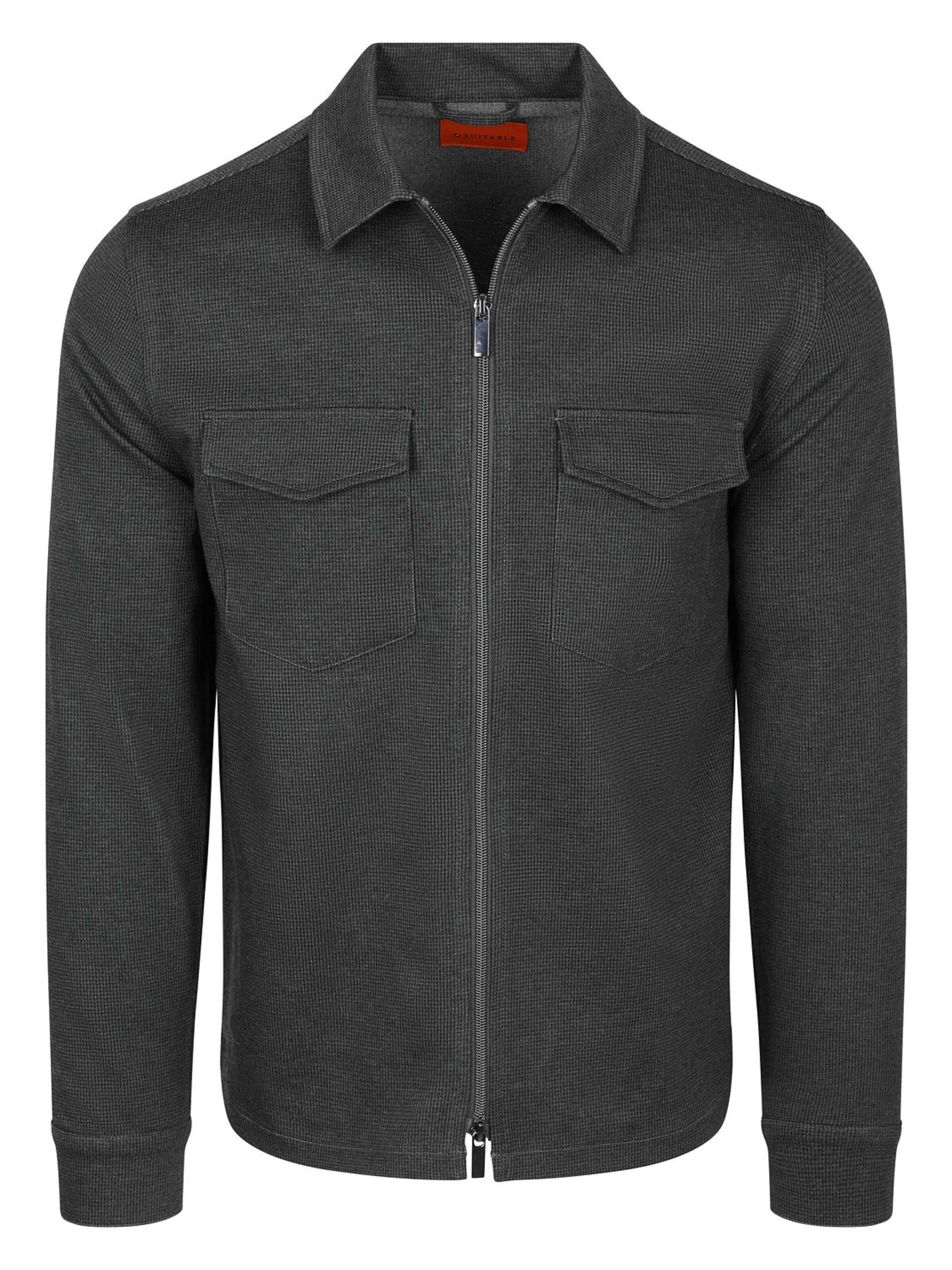 Suitable Between-Season Jacket 'Billy' in Green: front