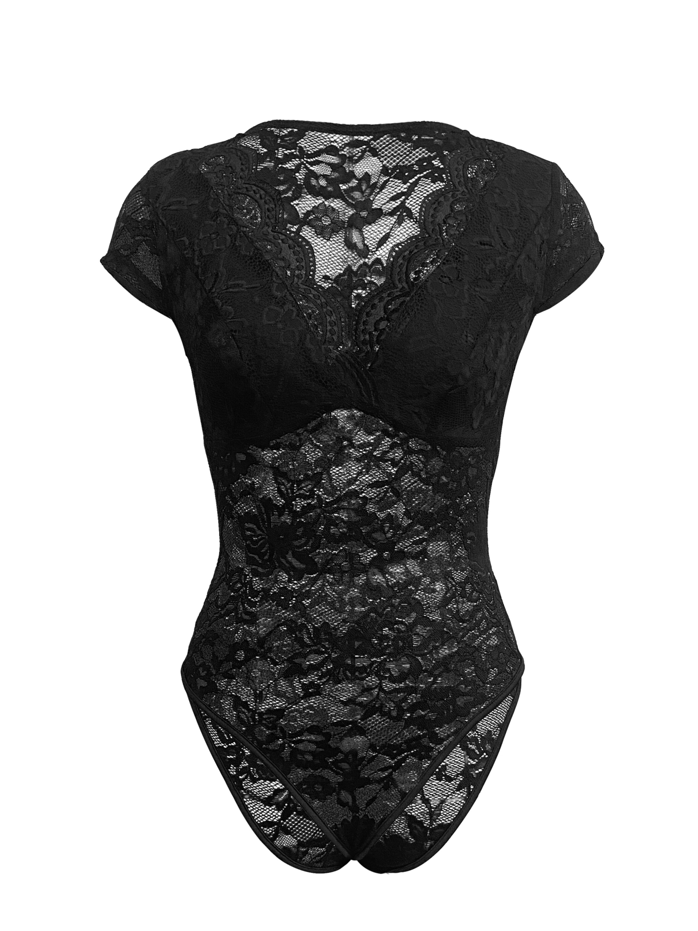 MEETWEE Body in Zwart: voorkant
