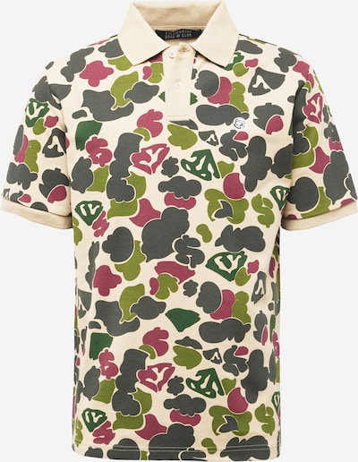 Billionaire Boys Club Shirt 'DUCK' in hellbeige / oliv / merlot / schwarz, Produktansicht