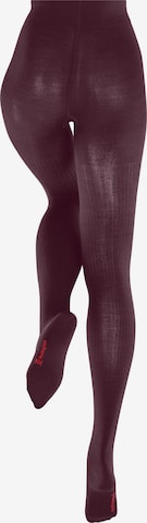 BURLINGTON Tights 'Rib Couture' in Brown: front