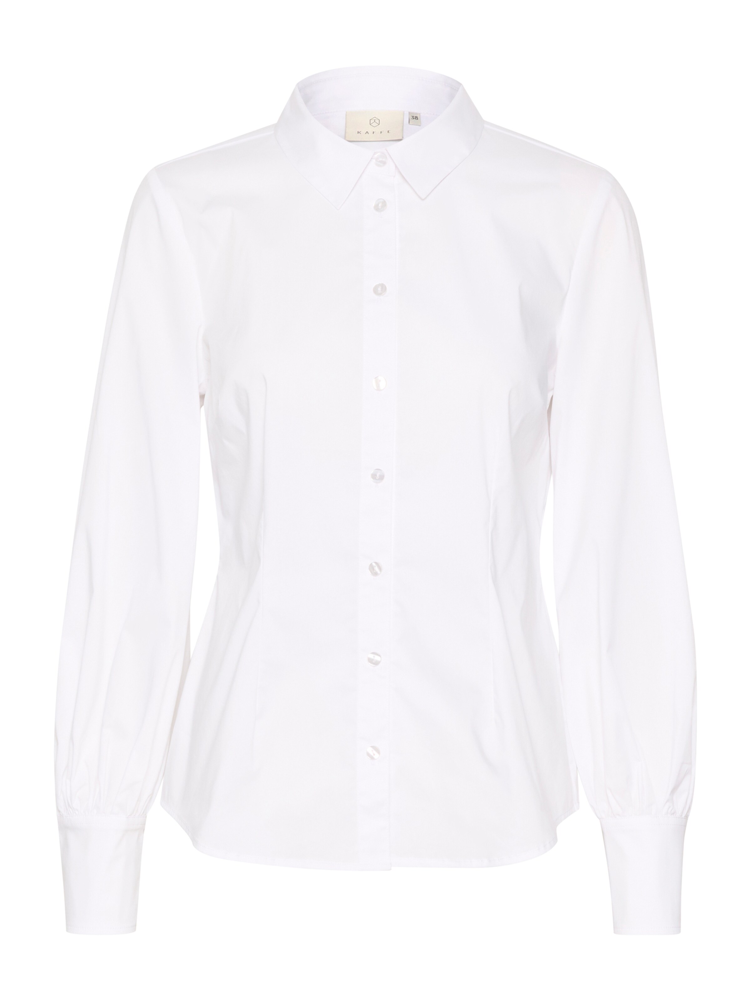 Kaffe Bluse in Weiß: Vorderseite