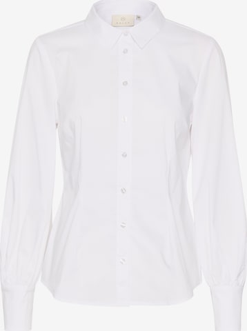 Kaffe Bluse i hvid: forside