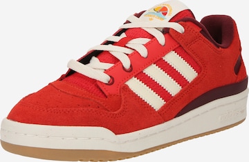 ADIDAS ORIGINALS Sneakers low 'FORUM' i rød: forside