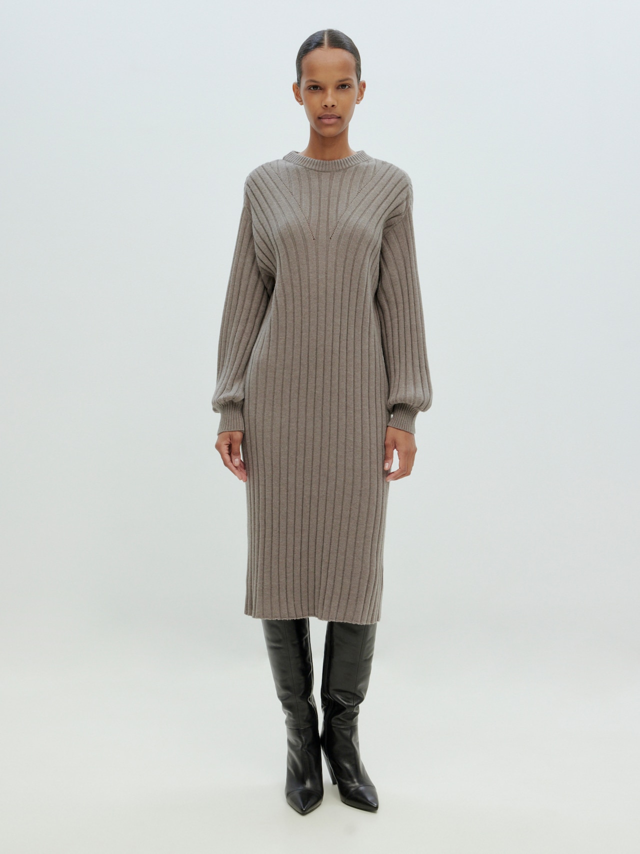 EDITED Produkte Kleid 'Signe' braun