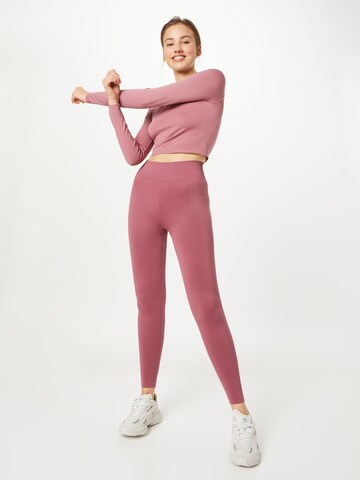 ONLY PLAY Skinny Workout Pants 'Jinda' in Red