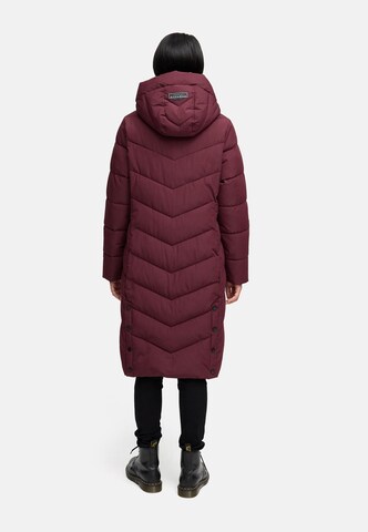 NAVAHOO Wintermantel 'Sahnekatzii XIV' in Rood