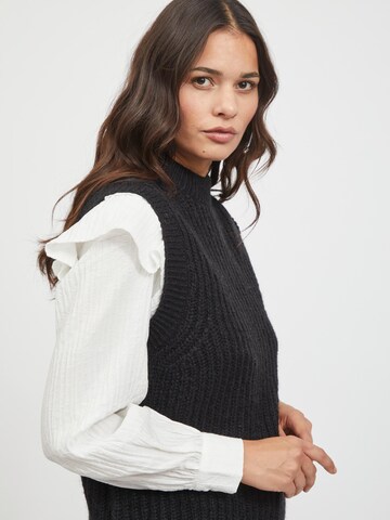 VILA Sweater 'Nola' in Black