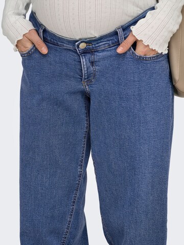Only Maternity Regular Jeans 'OLMLuma' in Blue