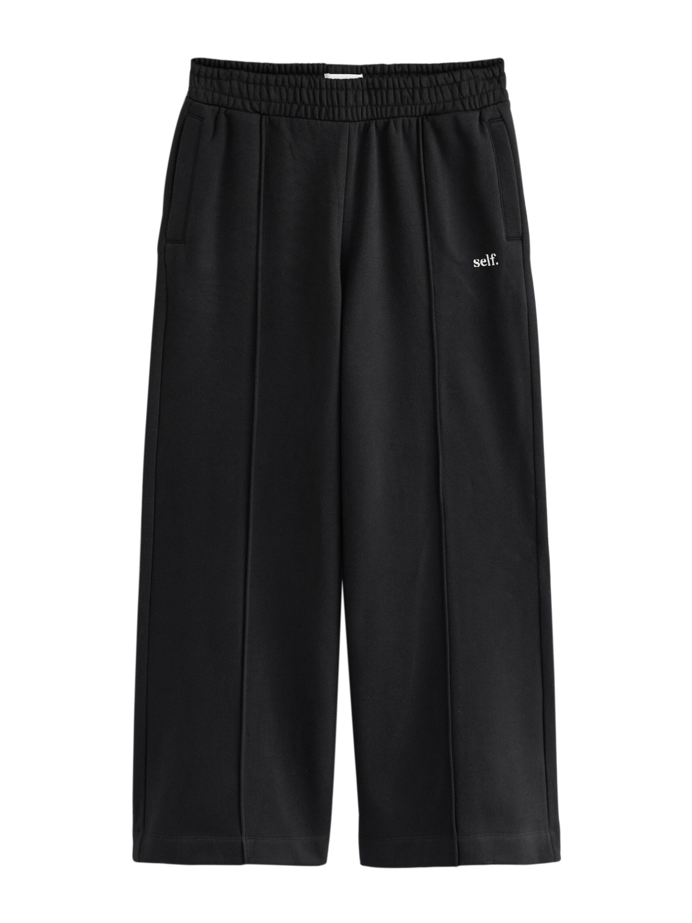 self. Broek in Zwart: voorkant