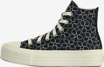 juoda CONVERSE Sportbačiai su auliuku 'CHUCK TAYLOR ALL STAR LIFT': priekis
