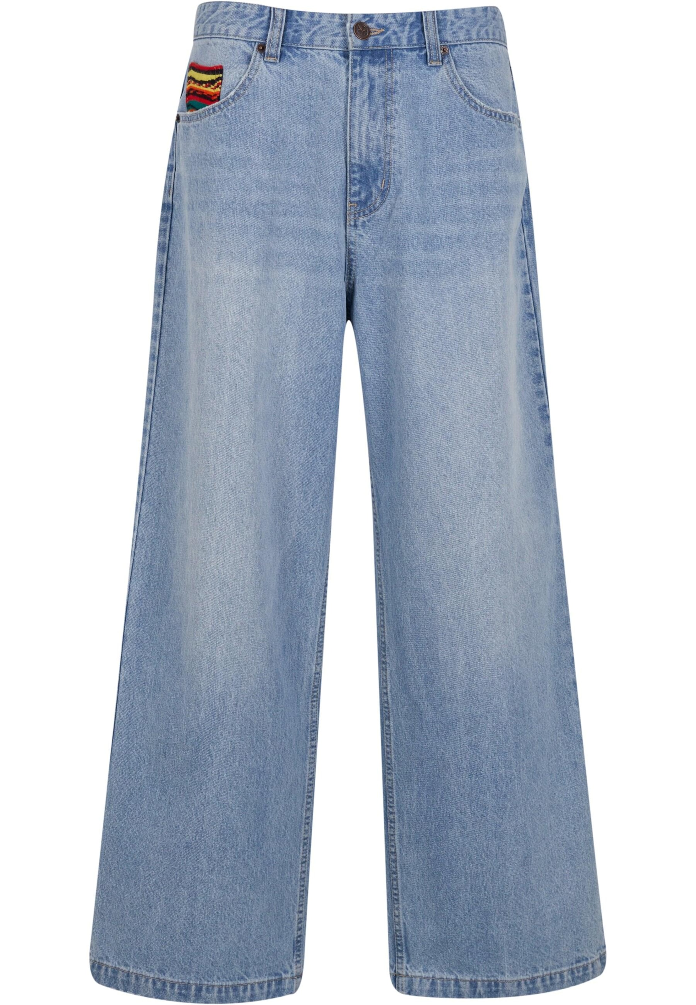 Wide Leg Jean Colucci en bleu : devant