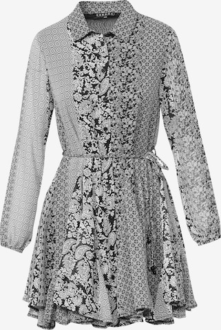 pilka KOROSHI Palaidinės tipo suknelė: priekis