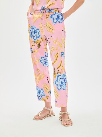 Lola Casademunt Regular Broek in Roze: voorkant