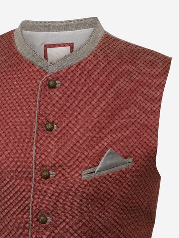 STOCKERPOINT Traditional Vest 'Markus' in Red