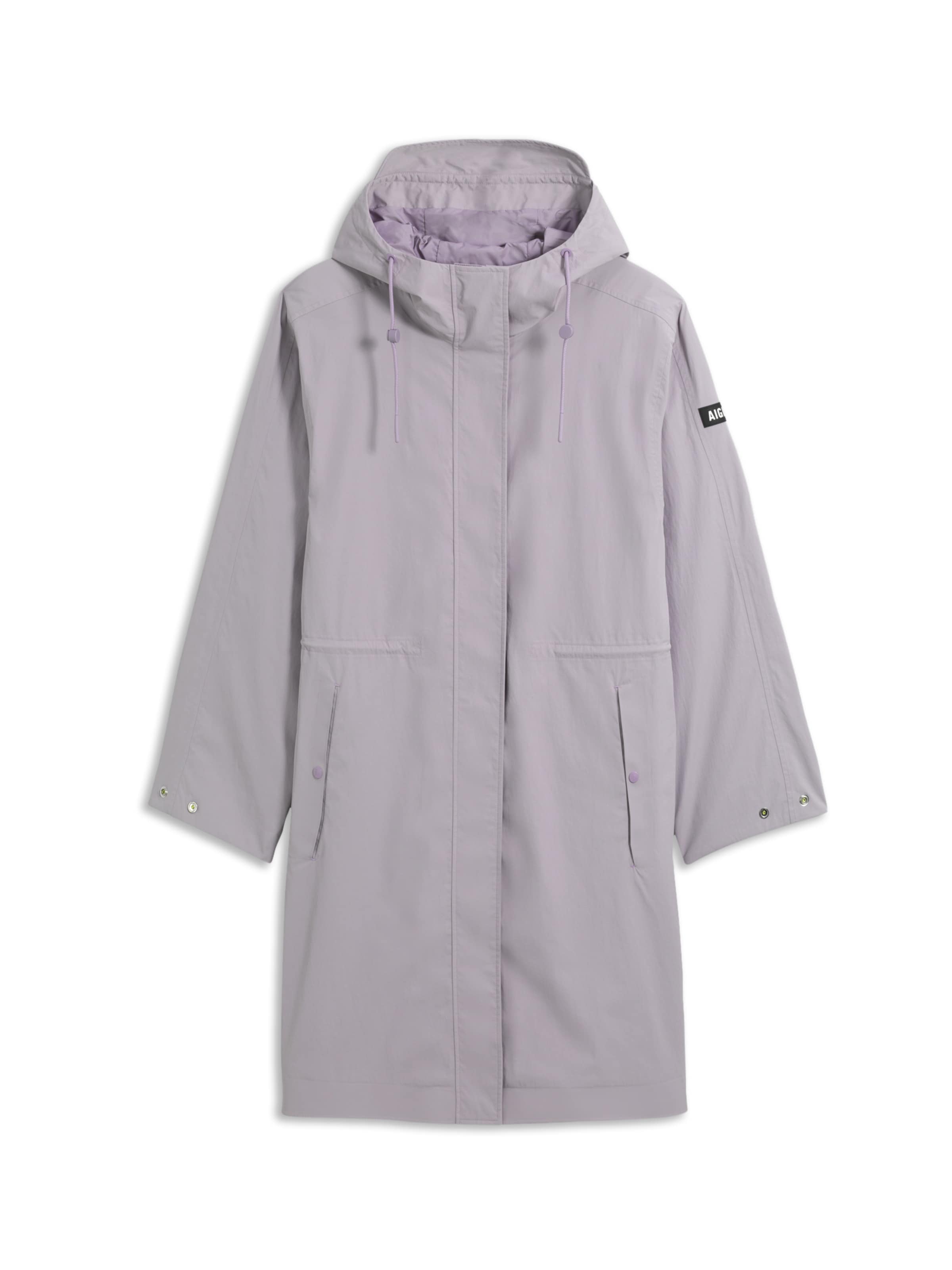AIGLE Přechodová parka – fialová: přední strana