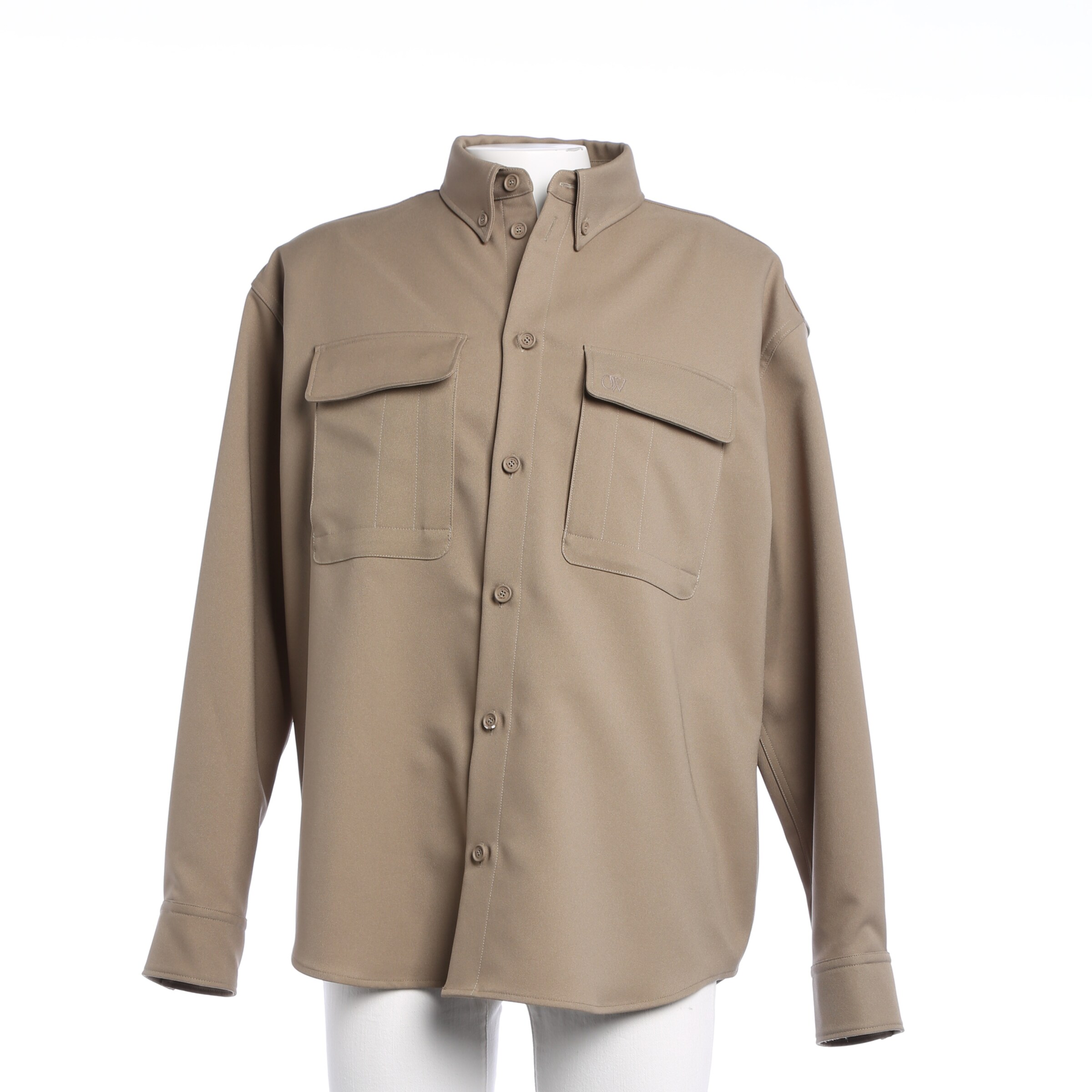 Off-White Jacket & Coat in M in Grey: front