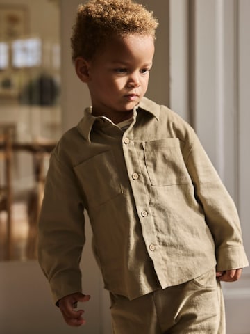 Lil'Atelier Comfort Fit Hemd in Beige: Vorderseite