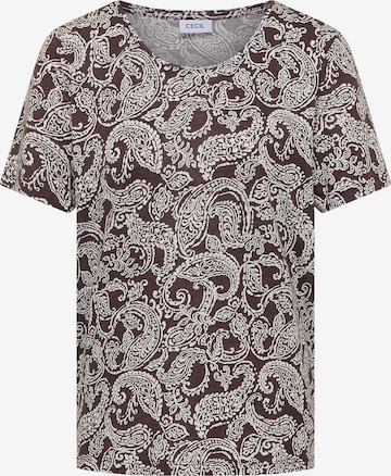 CECIL T-Shirt in Braun: Vorderseite