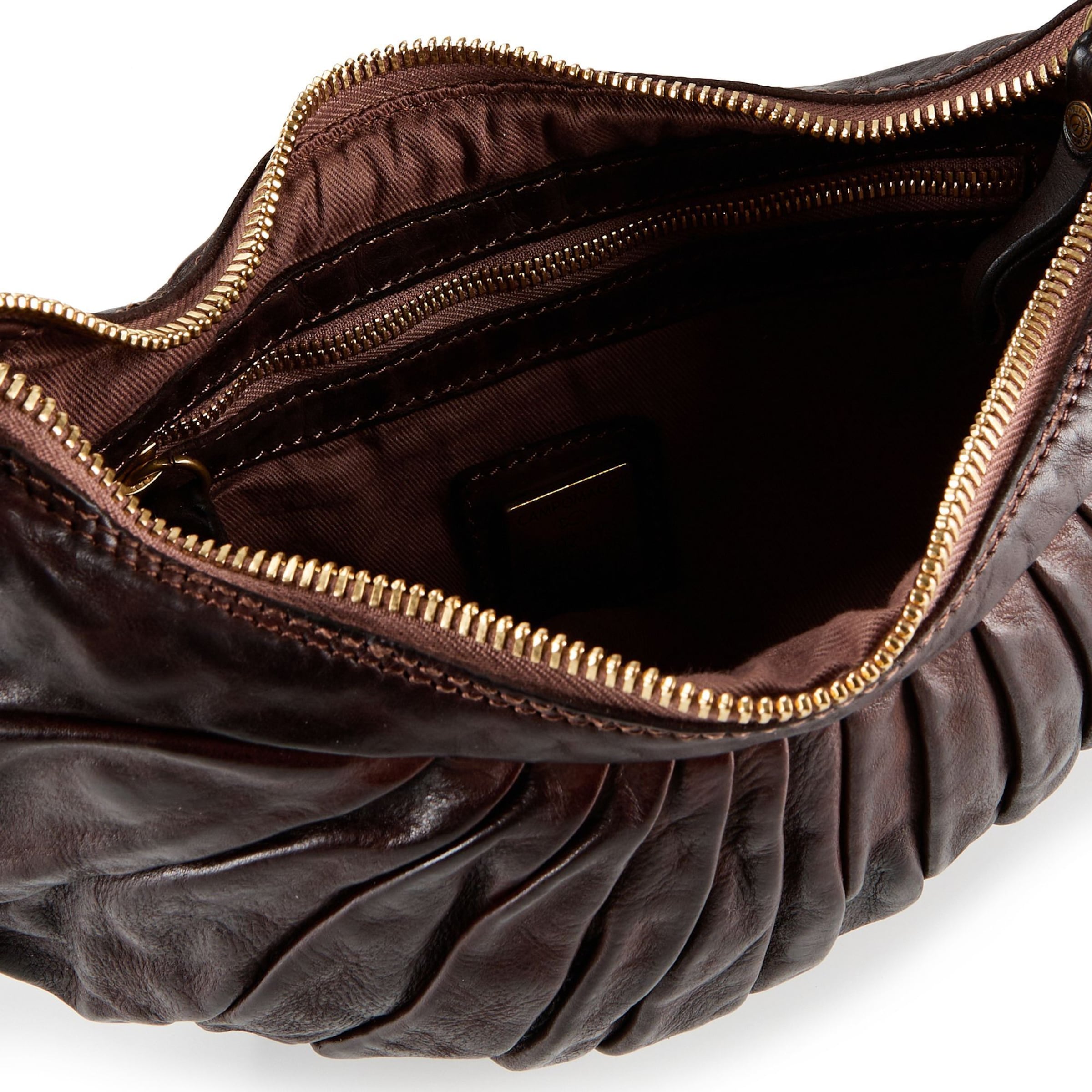 Campomaggi Shoulder bag 'Luna' in Brown