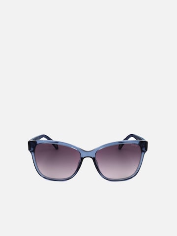 POLICE Sunglasses 'Police SPLG44 Transparent blue 56/16/140 Women Sunglasses' in Blue: front