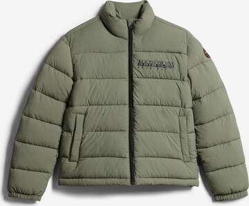 Veste mi-saison 'BACHAR' NAPAPIJRI en vert : devant