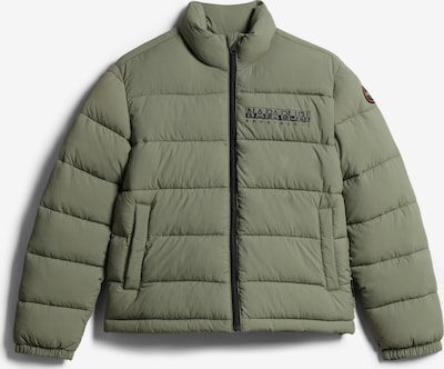 NAPAPIJRI Jacke 'BACHAR' in khaki / schwarz, Produktansicht