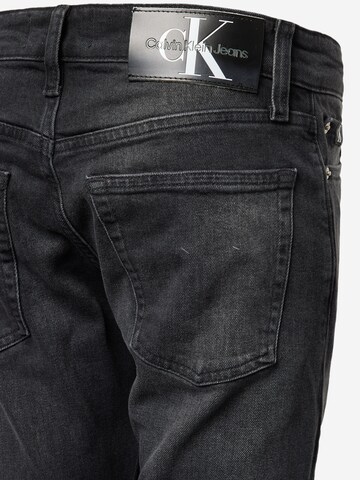 Coupe slim Jean Calvin Klein Jeans en noir