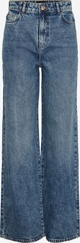 mėlyna PIECES Plačios klešnės Džinsai 'Selma': priekis