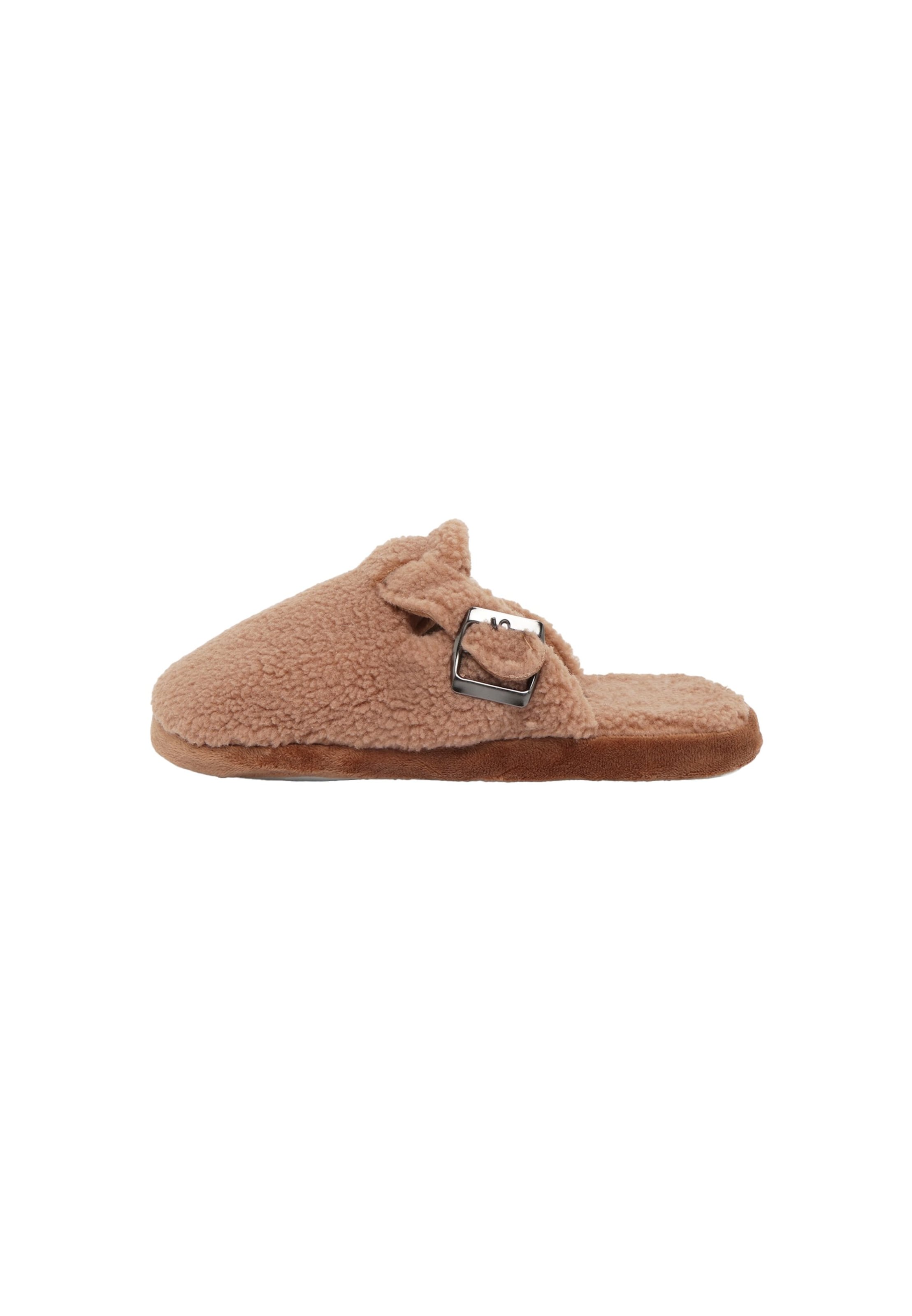 ABOUT YOU - Zapatillas de casa 'Nala' en marrón: frente