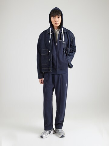 Champion Authentic Athletic Apparel Joggingpak in Blauw: voorkant
