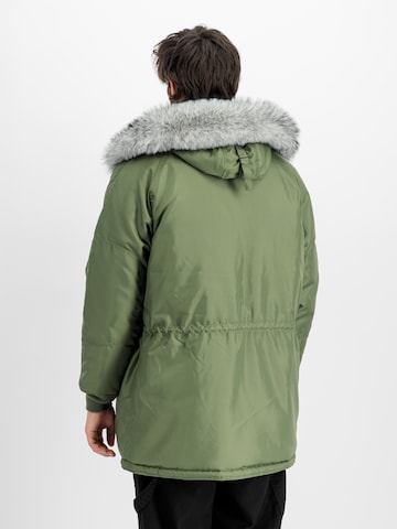 ALPHA INDUSTRIES Parka 'N-3A' in Grün: Rückseite