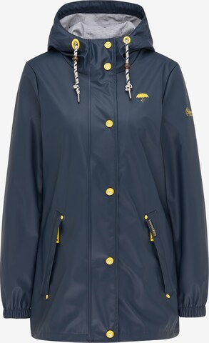 Schmuddelwedda Between-Season Jacket in Blue: front