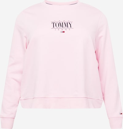 Tommy Jeans Curve Sweatshirt in dunkelblau / rosa / rot / weiß, Produktansicht