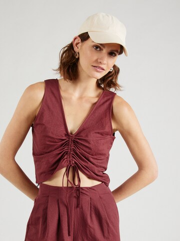 Haut 'PCKINDA' PIECES en rouge : devant